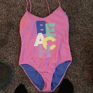 NWOT cute pink bathing suit!